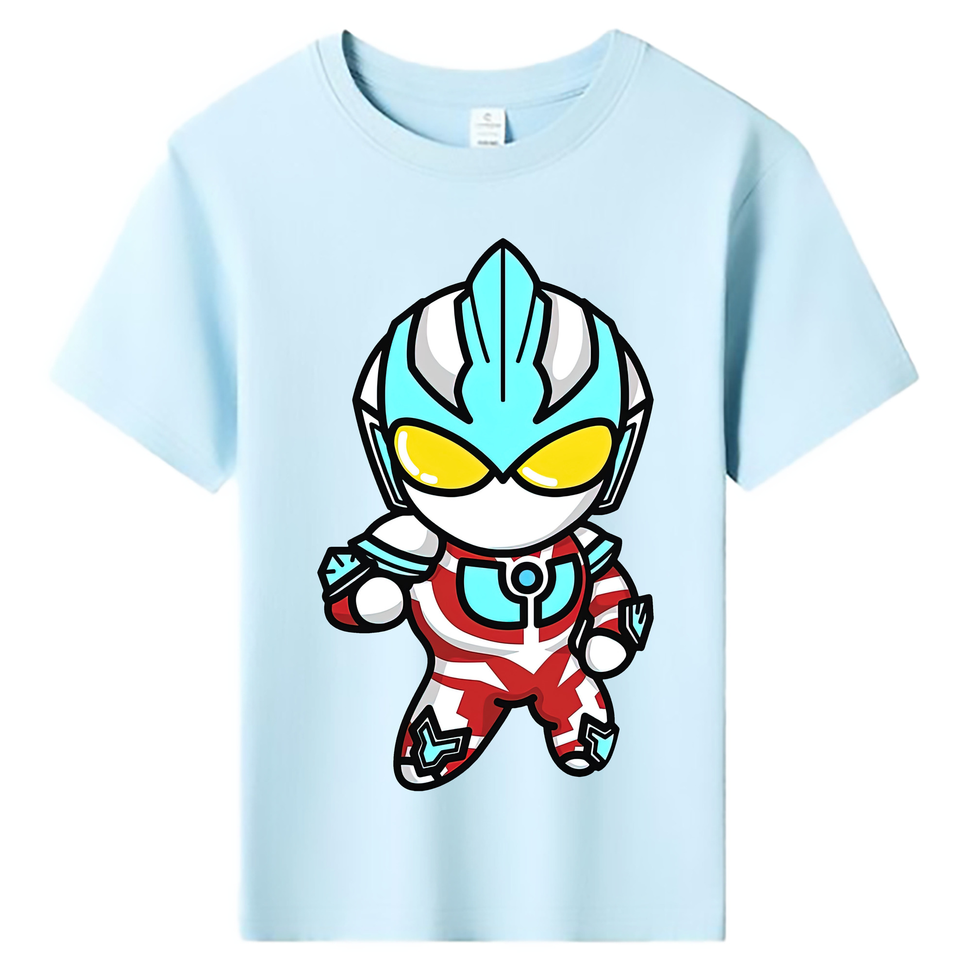 （画像用） ウルトラマン Ultraman 綿100％キッズTシャツ（フロントプリント）